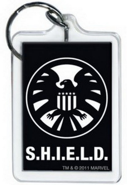 Marvel Comics S.H.I.E.L.D. Logo Lucite Keychain 65788KR