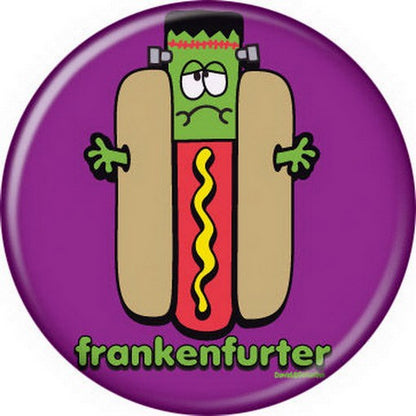 David and Goliath Frankenfurter Button 82035