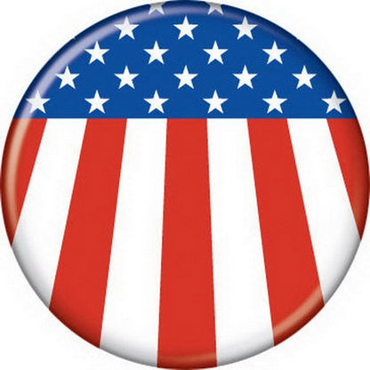 Patriotic Flag Button 82058