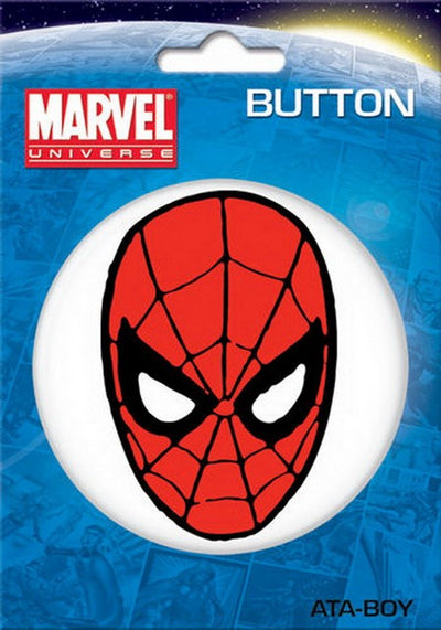 Marvel Comics Spider-Man Head Face (2011) Ata-Boy 3-Inch Button