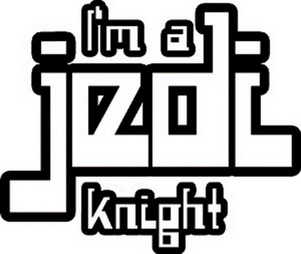 Star Wars I'm a Jedi Knight Rub-On Sticker S-SW-0020-R