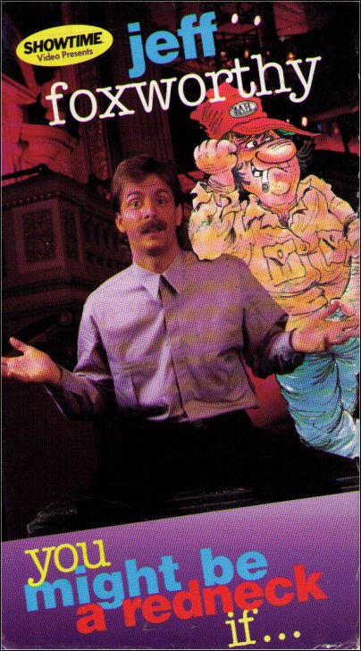 Jeff Foxworthy You Might Be a Redneck If Comedy VHS Tape