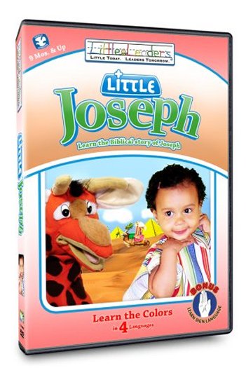 Little Leaders Joseph (2008) Children Kids Bible Learn Colors DVD