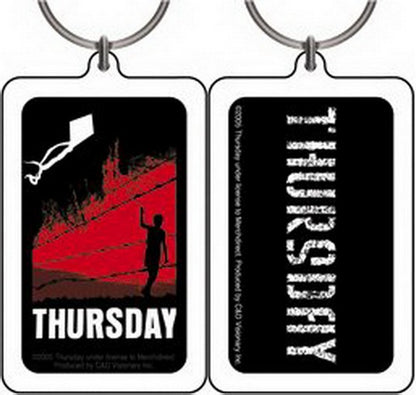 Thursday Back Lucite Keychain K-1981