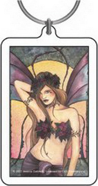 Jessica Galbreth Springfall Lucite Keychain K-0842