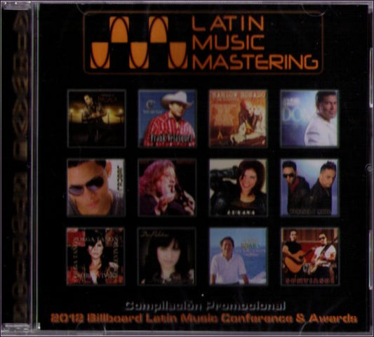 Latin Music Mastering Compliation Promotional 2012 Billboard Music CD