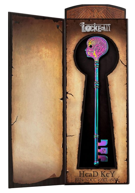Locke & Key 2024 SDCC Exclusive IDW Head Key - (Limited to 300pcs)