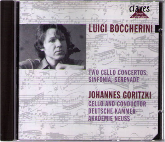 Luigi Boccherini Concerti For Cello & Strings Sinfonia No 11 Music CD