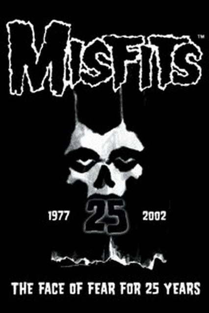 Misfits 25 Year Face of Fear Magnet M-0152