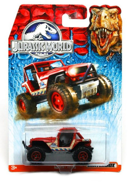Jurassic World Matchbox MBX 4x4 Die-Cast Toy Car Vehicle