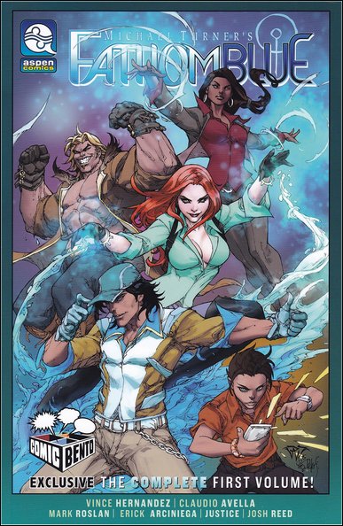 Fathom Blue Comic Bento Variant Edition Paperback TPB Book - (Michael Turner)