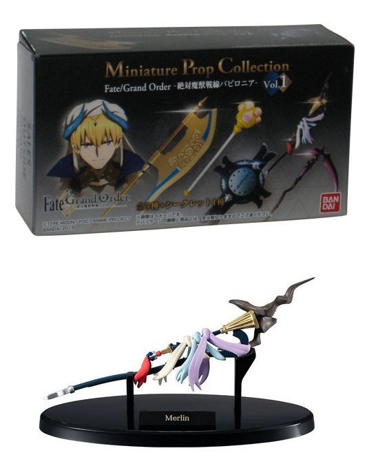 Fate Grand Order Demonic Front Babylonia Merlin (2019) Bandai Miniature Prop Weapon