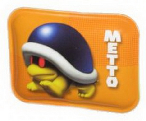 Nintendo Super Mario Bros. Buzzy Beatle Metto (2006) Ensky Japanese Magnet
