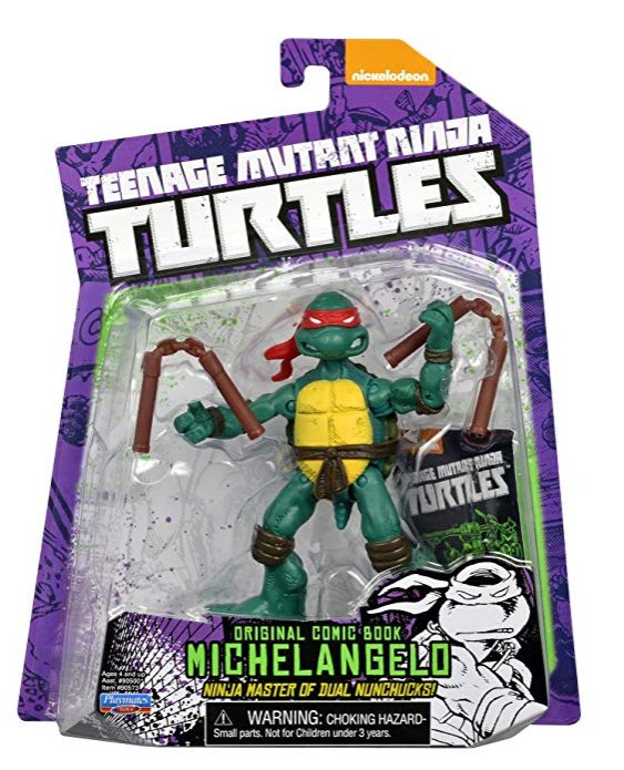 Teenage Mutant Ninja Turtles TMNT Original Comic Book Michelangelo Figure