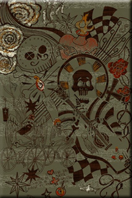 Mad Engine Los Muertos Magnet M-ME-0004