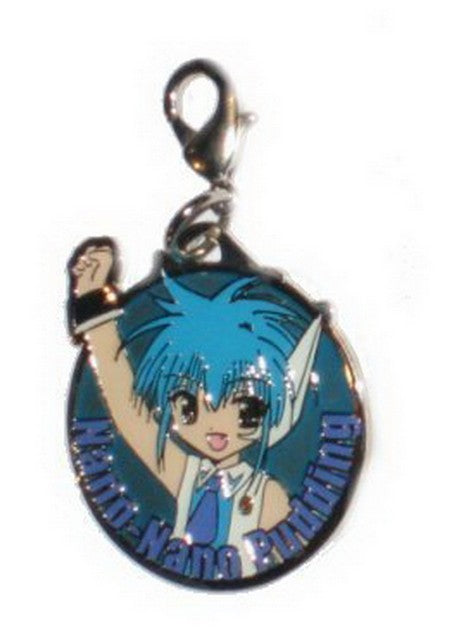 Galaxy Angel Nano-Nano Pudding Charm Keychain