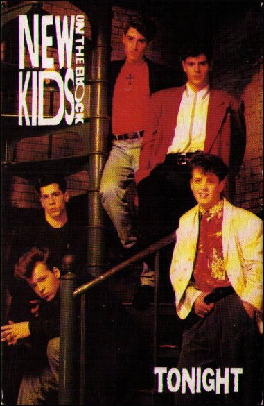 New Kids On The Block Tonight Hold On Audio Cassette Tape