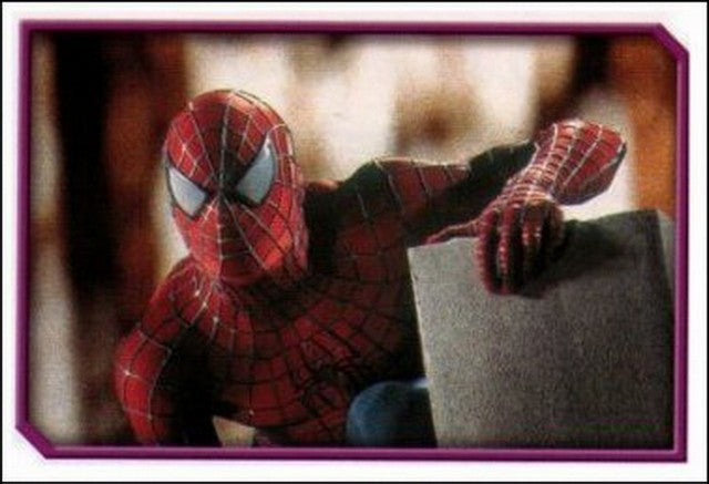 Marvel Comics Spider-Man The Movie Merlin Sticker Pack