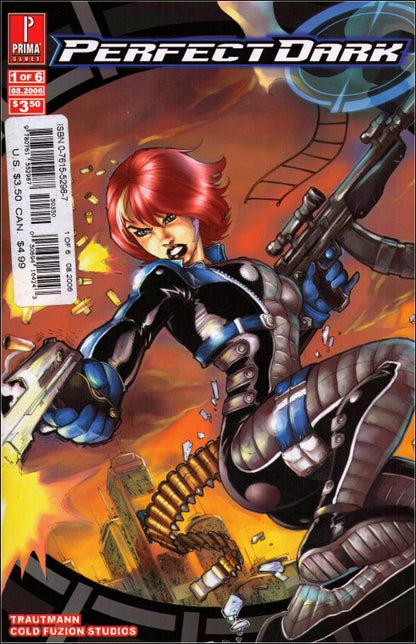 Perfect Dark Janus Tears Vol. 1 Prima Games Comic Book