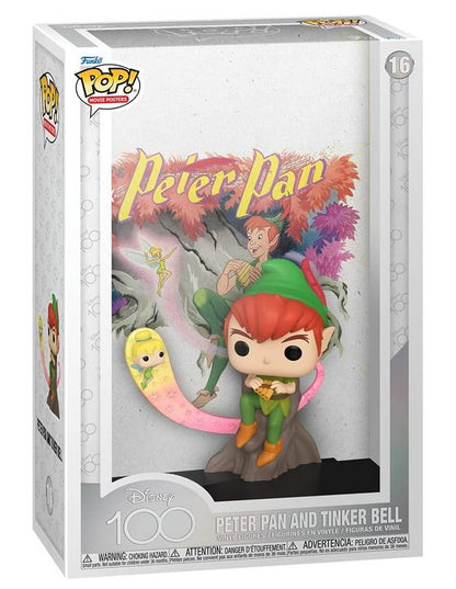 Disney 100 Peter Pan & Tinker Bell Funko Pop! Movie Poster Figure Box Set