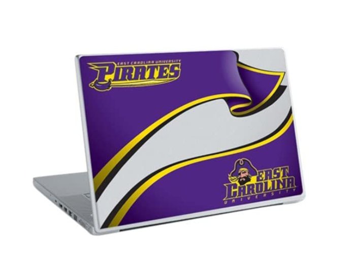 NCAA East Carolina Pirates Roommates Peel and Stick Laptop Wear Sticker RMK1732SS