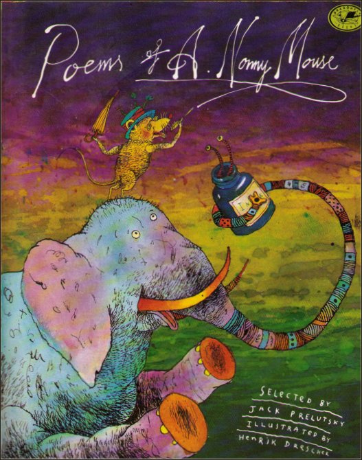 Poems of A. Nonny Mouse Paperback Book - (Jack Prelutsky)