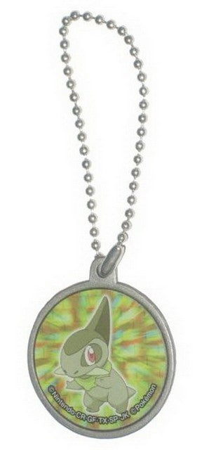 Pokemon Axew Character Pokeball Metal Keychain
