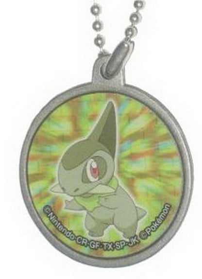 Pokemon Axew Character Pokeball Metal Keychain