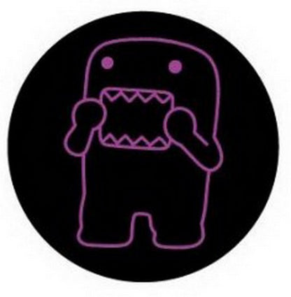 Domo-Kun Purple Outline Button DB4288