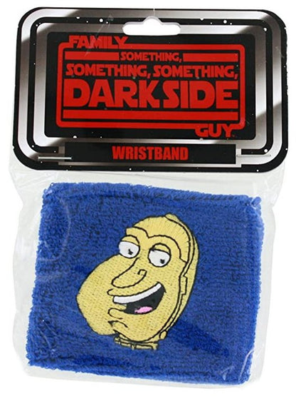 Family Guy Something Darkside Quagmire C-3PO Blue Wristband