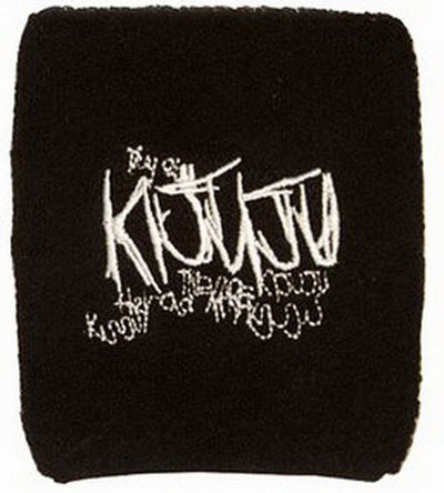 Resident Evil 5 Kijuju Scribble Neca Black Terrycloth Wristband 39236