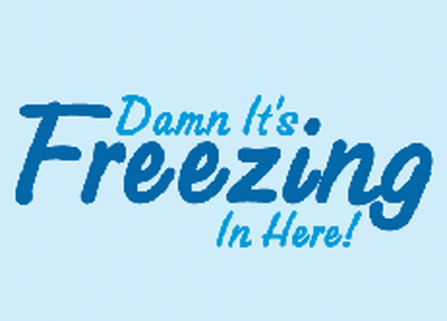 Damn Its Freezing In Here Magnet RM2386