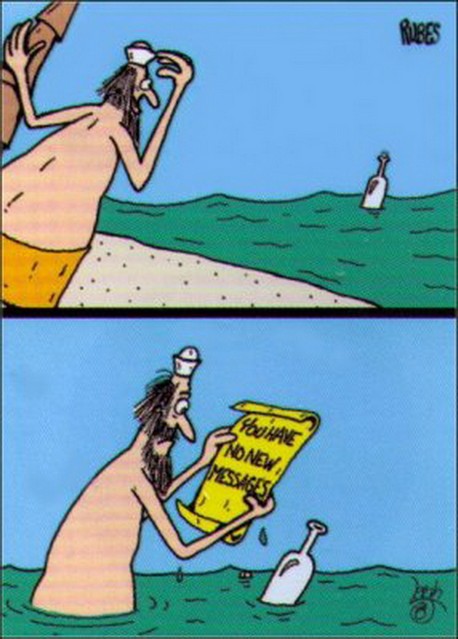 You Have No New Messages Magnet RM2933