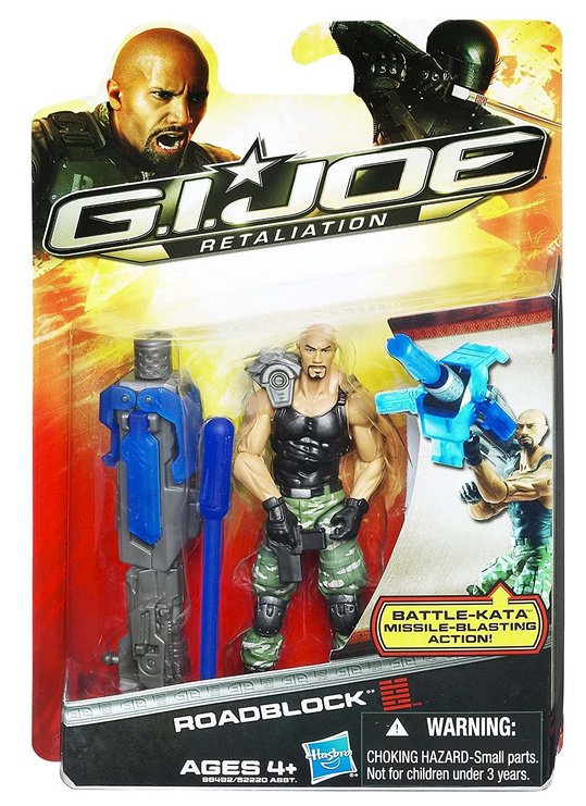 GI Joe Retaliation Roadblock (2011) Hasbro 3.75 Inch Figure
