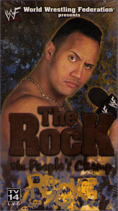WWF The Rock The People's Champ (2000) Wrestling WWE VHS Tape