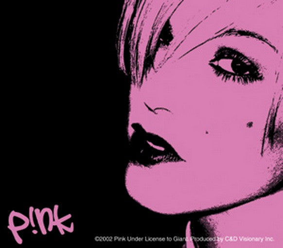 Pink Face Sticker S-1765