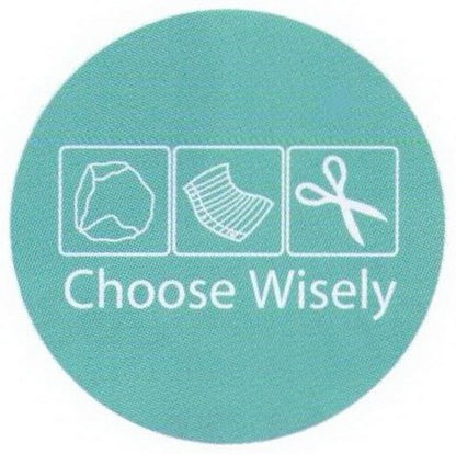 Rock Paper Scissors Choose Wisely Button SB3964