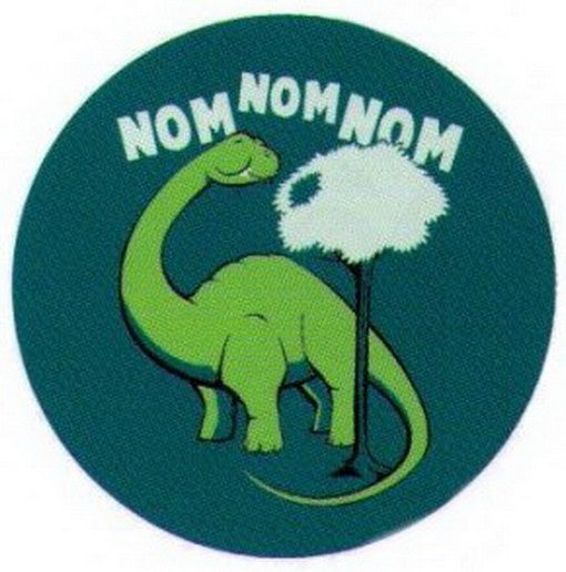 Dinosaur Nom Nom Nom Button SB4047