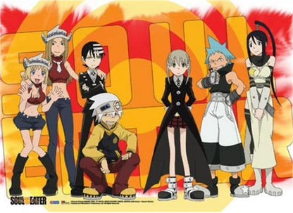 Soul Eater Red Splash Anime Long Cloth Wall Scroll Poster GE-5330