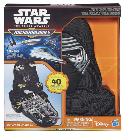 Star Wars The Force Awakens (2015) Micro Machines Kylo Ren Playcase Toy Set