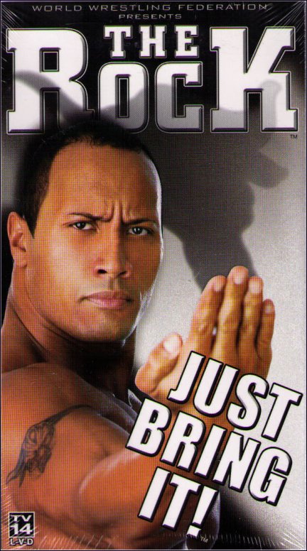 WWF The Rock Just Bring It (2001) WWE Wrestling VHS Tape