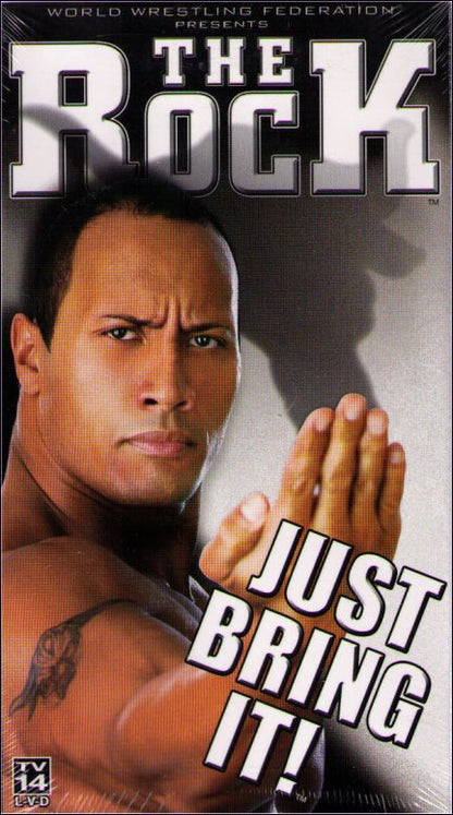 WWF The Rock Just Bring It (2001) WWE Wrestling VHS Tape
