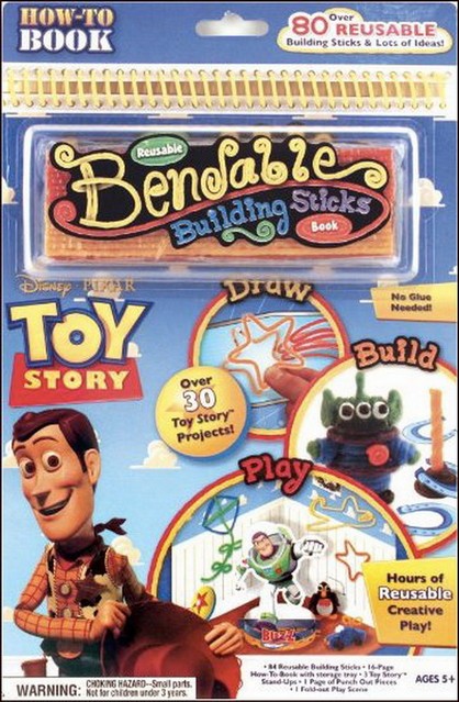 Toy Story Bend N Build Reusable Book 41892