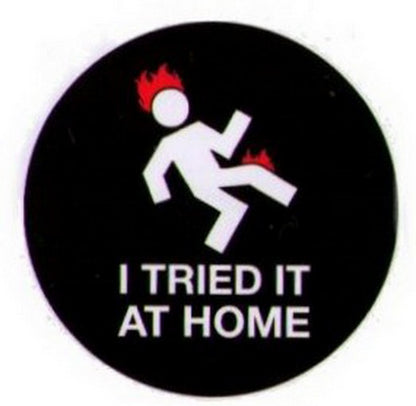 I Tried It At Home Button RB4334