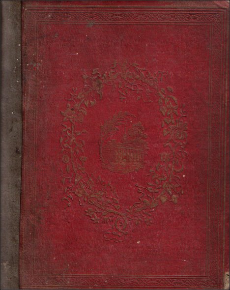 The Romance of American Landscape Vintage (1855) Hardcover Book