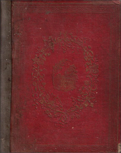 The Romance of American Landscape Vintage (1855) Hardcover Book