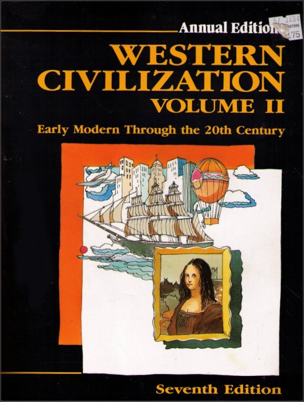 Western Civilization Early Modern Through The 20th Century Paperback Book