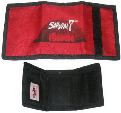 Samurai 7 Logo Sunset Red Anime Myth Wear Wallet